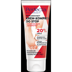 Perfecta Pharmacy Wygładzający krem-kompres do stóp zmiękczające ,,skarpetki