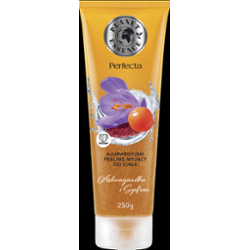 Perfecta Planet Essence Ajurwedyjski peeling myjący do ciała Ashwagandha i Szafran