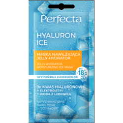 Perfecta Hyaluron Ice Jelly-Hydrator Maska nawilżająca do twarzy