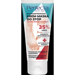 Perfecta Skoncentrowany krem-maska do stóp ultra zmiękczający 35% UREA