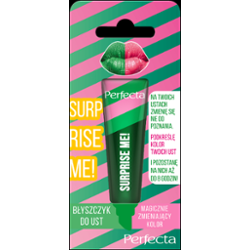 Perfecta Surprise Me! Błyszczyk do ust magicznie zmieniający kolor Green