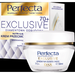 Perfecta Exclusive Diamentowa Odbudowa Multi ujędrniający krem przeciwzmarszczkowy 70+