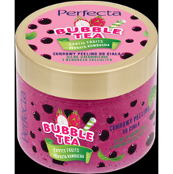 Perfecta Bubble Tea Cukrowy peeling do ciała Exotic Fruits