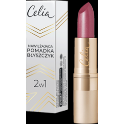 Celia nawilżająca pomadka-błyszczyk do ust 504 malinowa