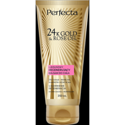 Perfecta 24K Gold&Rose Oil Luksusowy regenerujący balsam do ciała