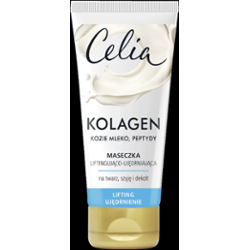 Celia Kolagen Maseczka do twarzy liftingująco-ujędrniająca Kozie Mleko