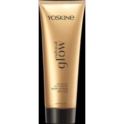 Yoskine Natural Glow Jedwabisty Samoopalacz do twarzy i ciała