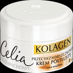 Celia Kolagen przeciwzmarszczkowy krem półtłusty z kozim mlekiem