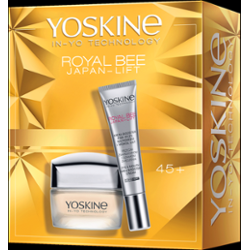 Zestaw Yoskine Royal Bee Japan-Lift Krem na dzień i na noc 45+ i Krem pod oczy