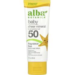 Alba Botanica Mleczko do opalania dla dzieci SPF50 - 89 ml | Delikatna ochrona przeciwsłoneczna