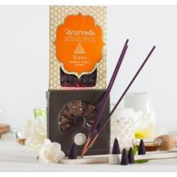 Zestaw aromatyczny dla dosza Vata Song of India – pomarańcza i cyprys