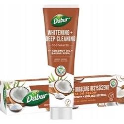 Wybielająca pasta do zębów z olejem kokosowym i sodą oczyszczoną Dabur