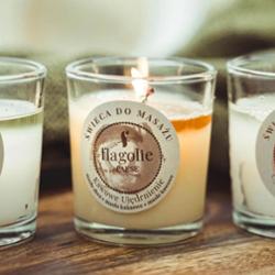 Flagolie Kawowe Ujędrnienie - Mała świeca do masażu