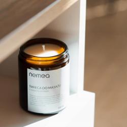 NEMEA Świeca do masażu o zapachu orchidei