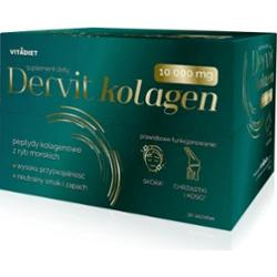 Dervit Kolagen 10000 mg 30 saszetek suplement diety