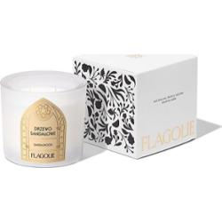 Flagolie DRZEWO SANDAŁOWE Świeca zapachowa w białym szkle