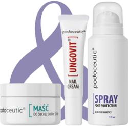 Zestaw Podoceutic® - Spray & Ungovit & Maść do stóp