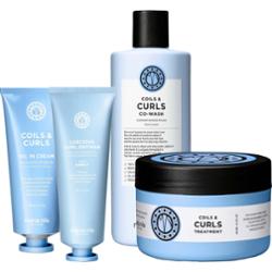 maria nila Coils & Curls Bundle Conditioner Wash 350 ml & Masque 250 m