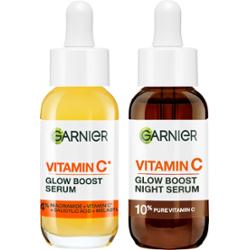 Garnier Vitamin C* Bundle Glow Boost Serum 30 ml & Night Serum 30 ml