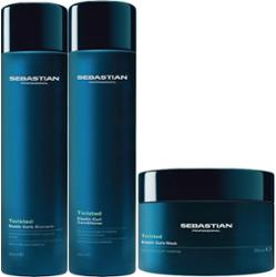 Sebastian Professional Twisted Bundle Elastic Curls Shampoo 250 ml & C