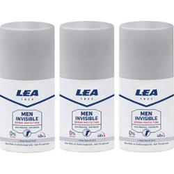 LEA Men Invisible Dermo Protection Deo Roll On 50 ml x 3