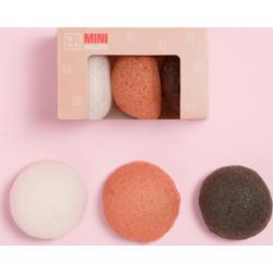 3INA Tools The Mini Konjacs gąbka delikatnie złuszczająca 3 szt.