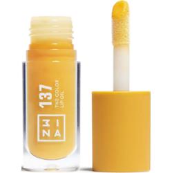 3INA The Color Lip Oil olejek nawilżający do ust odcień 137 - Bright honey yellow, sheer 4 ml
