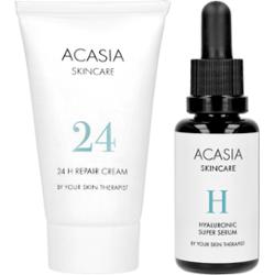 Acasia Skincare 24 H Repair Cream 50 ml & Hyaluronic Super Serum 30 ml