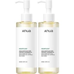 ANUA Bundle Hearleaf Pore Control Cleansing Oil 200 ml x 2