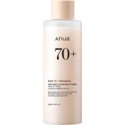 Anua Rice 70+ Glow Milky Toner tonik nawilżający z efektem rozjaśniającym 250 ml