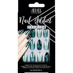 Ardell Nail Addict Green Glitter Chrome