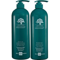 Arganmidas Rosemary Mint Revitalizing Bundle Shampoo 1000 ml & Conditi