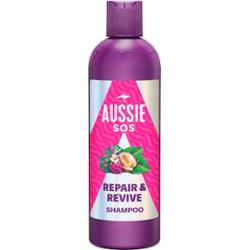 Aussie SOS Repair & Revive szampon odżywczy szampon do zmęczonych włosów i skóry głowy 300 ml