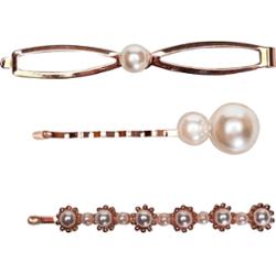 Avalea Clip/Hårnål med pärlor 3st