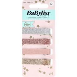 BaByliss Paris Accessories Hårclips Glitter Kids 4 st