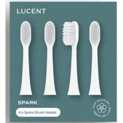 Be Lucent Spark Toothbrush Heads Refill White