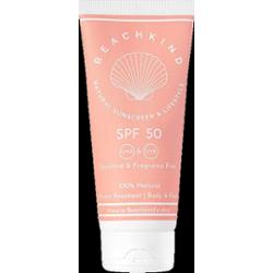 Beachkind Natural sunscreen sensitive fragrance free SPF50 50 ml