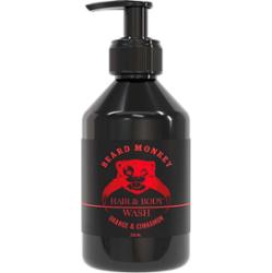 Beard Monkey Hair & Body Wash Orange & Cinnamon 250 ml