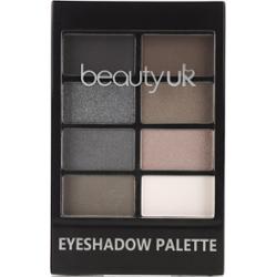 BEAUTY UK paleta cieni do powiek Palette no.7 Black Velvet