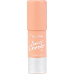 BEAUTY UK róż do policzków Sweet Cheeks No.1 Peachy Cream