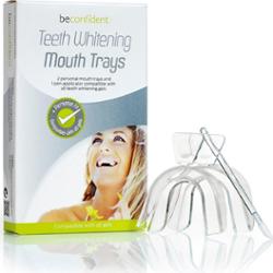 Beconfident Teeth Whitening Mouth Trays 2-pack with pen applicator