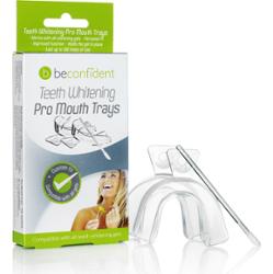 Beconfident Teeth Whitening Pro Mouth Trays 2-pack with pen applicator