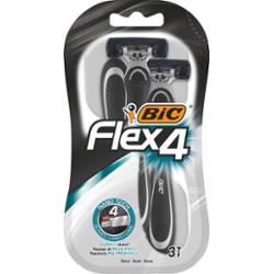 BiC Flex 4 Jednoczęściowe maszynki do golenia 3 sztuki