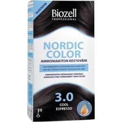 Biozell Nordic Color Permanent Hair Color Cool Espresso 3.0