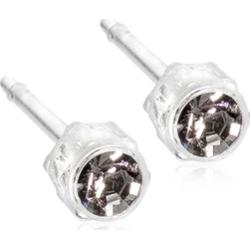 Blomdahl Medical Plastic Bezel 4 mm  Black Diamond