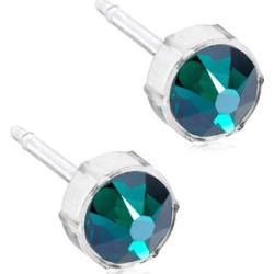 Blomdahl Medical Plastic Bezel 6 mm Emerald