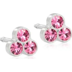 Blomdahl Medical Plastic Clover 6 mm  Rose