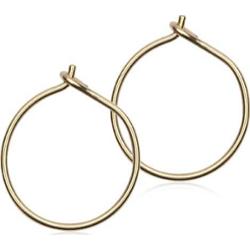 Blomdahl Golden Titanium Ear Ring 14 mm