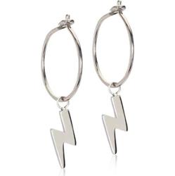 Blomdahl Natural Titanium Ear Ring 14 mm Penda Flash 11 mm