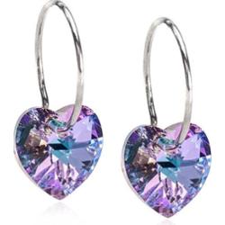 Blomdahl Natural Titanium Heart 10 mm  Lilac